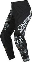 Oneal Element Attack Motocrossbyxor för ungdomar,  svart-vit,  storlek 26