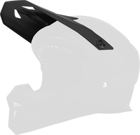 Oneal Fury Solid Hjälm Peak,  svart