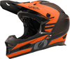 Oneal Fury Stage Downhill hjälm,  svart-orange,  storlek XL