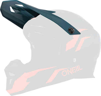 Oneal Fury Stage Hjälm Peak Blå Orange en storlek