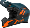Oneal Fury Stage Nedförsbacke Hjälm Blå Orange XL