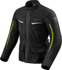 Revit Voltiac 2 Motorcykel textil jacka Svart Gul 2XL