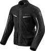 Revit Voltiac 2 Motorcykel textil jacka Svart Silver XL