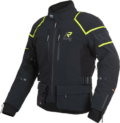 Rukka Exegal Gore-Tex
Motorcycle Textile Jacket
Motorcykel Textil Jacka, 
svart-gul,  storlek 54
