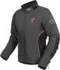 Rukka Hermia Gore-Tex Kära motorcykel textil jacka Grå Rosa 34