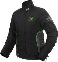 Rukka Hermia Gore-Tex Kära motorcykel textil jacka Svart Grön 38