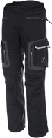 Rukka Rimo-R Motorcykel Textil Byxor,  svart-grå,  storlek 46