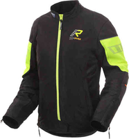 Rukka StretchAir Damer motorcykel textil jacka Svart Gul 46
