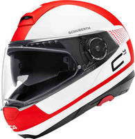 Schuberth C4 Pro Legacy Hjälm Svart Röd M