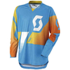 Scott 350 Race Barn Motocross Jersey Blå Gul M