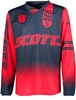Scott 350 Race Barn Motocross Jersey Röd Blå L