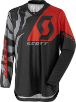 Scott 350 Race Barn Motocross Jersey Svart Orange L
