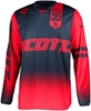Scott 350 Race Motocross Jersey Röd Blå 2XL
