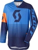 Scott 350 Track Barn Motocross Jersey Blå Orange XL