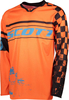 Scott 350 Track Motocross Jersey 2018 Blå Orange XL