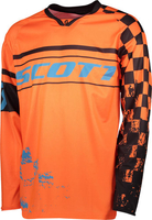 Scott 350 Track Motocross Jersey 2018 Blå Orange XL