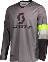 Scott 350 Track Regular Motocross Jersey Grå Gul S