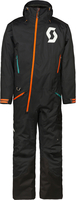 Scott Back-X Dryo Snöskoterdräkt i ett stycke,  svart,  storlek M för män