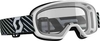 Scott Buzz Barn motocross Goggles Vit en storlek