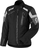 Scott Definit Pro DP Kära motorcykel textil jacka Svart Grå 42