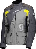 Scott Dualraid Dryo Damer motorcykel textil jacka Grå Gul 46