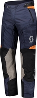 Scott Dualraid Dryo Motorcykel Textil Byxor,  blå,  storlek 4XL för män