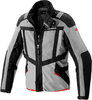 Spidi Netrunner H2Out Motorcykel textil jacka Svart Grå M