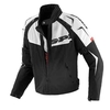 Spidi NW 200 Tex Motorcykel textil jacka Svart Vit XL