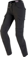 Spidi Pathfinder Cargo Damer Motorcykel Textil Byxor,  svart-grå,  storlek 32 för kvinnor