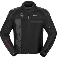 Spidi Progressive Net H2Out Motorcykel Textil Jacka,  svart,  storlek M för män