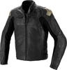 Spidi Rebel Motorcykel läder jacka Svart 48