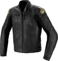 Spidi Rebel Motorcykel läder jacka Svart 52