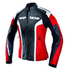 Spidi RR Ladies MC skinnjacka Svart Röd 44