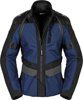 Spidi RW H2Out Damer Motorcykel Textil Jacka,  svart-blå,  storlek XS för kvinnor
