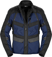 Spidi RW H2Out Motorcykel Textil Jacka,  svart-blå,  storlek 2XL för män