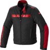Spidi Solar H2Out Motorcykel textil jacka Svart Röd 2XL