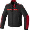 Spidi Solar H2Out Motorcykel textil jacka Svart Röd 4XL