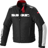 Spidi Solar H2Out Motorcykel textil jacka Svart Vit 4XL