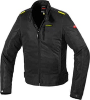 Spidi Solar Net Motorcykel textil jacka Svart Gul 2XL