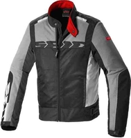 Spidi Solar Net Sport Motorcykel textil jacka Svart Grå 2XL