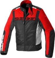 Spidi Solar Net Sport Motorcykel textil jacka Svart Röd 2XL