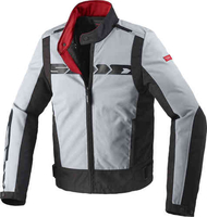 Spidi Solar Tex Motorcykel textil jacka Svart Grå 2XL