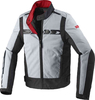Spidi Solar Tex Motorcykel textil jacka Svart Grå 3XL