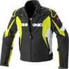 Spidi Sport Warrior H2Out Motorcykel textil jacka Svart Gul 2XL