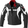 Spidi Sport Warrior H2Out Motorcykel textil jacka Svart Vit 3XL