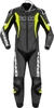 Spidi Sport Warrior Pr Perforerad ett stycke motorcykel läder kostym Svart Gul 48