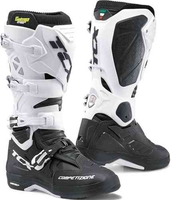 TCX Comp Evo 2 Michelin Motocross Stövlar Svart Vit 40