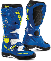 TCX Comp Evo 2 Michelin Motocross Stövlar Vit Blå 39