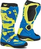 TCX Comp Evo Michelin Motocross Stövlar Blå Gul 42