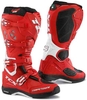 TCX Comp Evo Michelin Motocross Stövlar Vit Röd 42